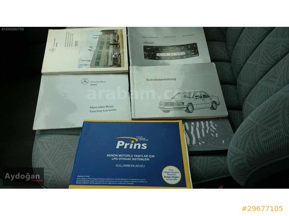 AYDOGAN PREMİUM 1994 MODEL MERCEDES E 200 SUNROOF KOLEKSİYONLUK