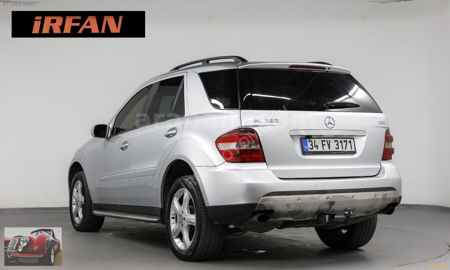 Galeriden Mercedes - Benz ML 320 CDI 2006 Model İstanbul 360.000 km Gri 4