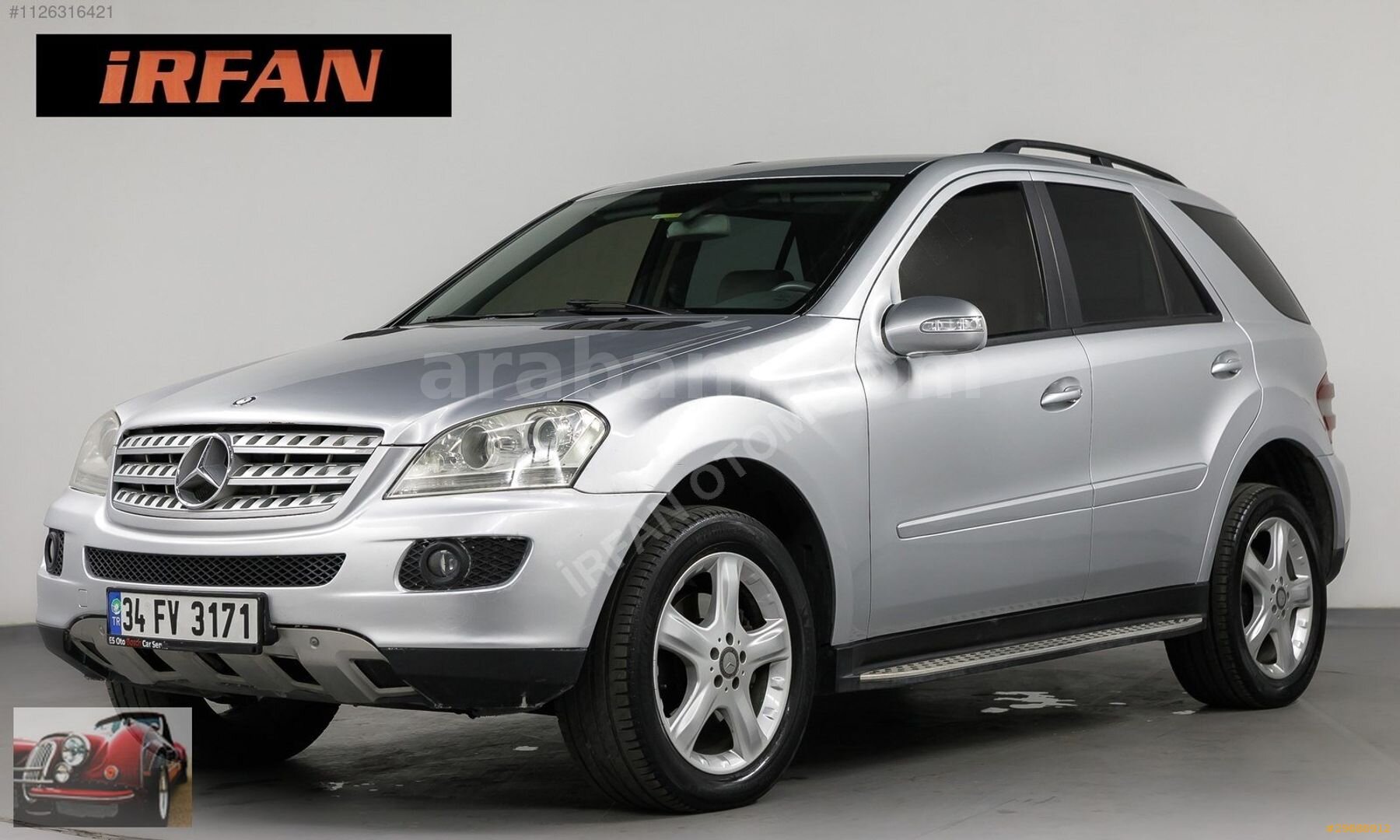 Galeriden Mercedes - Benz ML 320 CDI 2006 Model İstanbul 360.000 km Gri 3