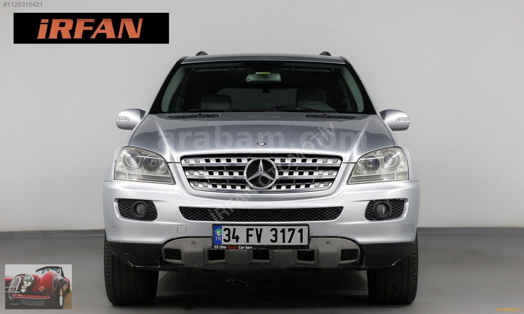 Galeriden Mercedes - Benz ML 320 CDI 2006 Model İstanbul 360.000 km Gri 1