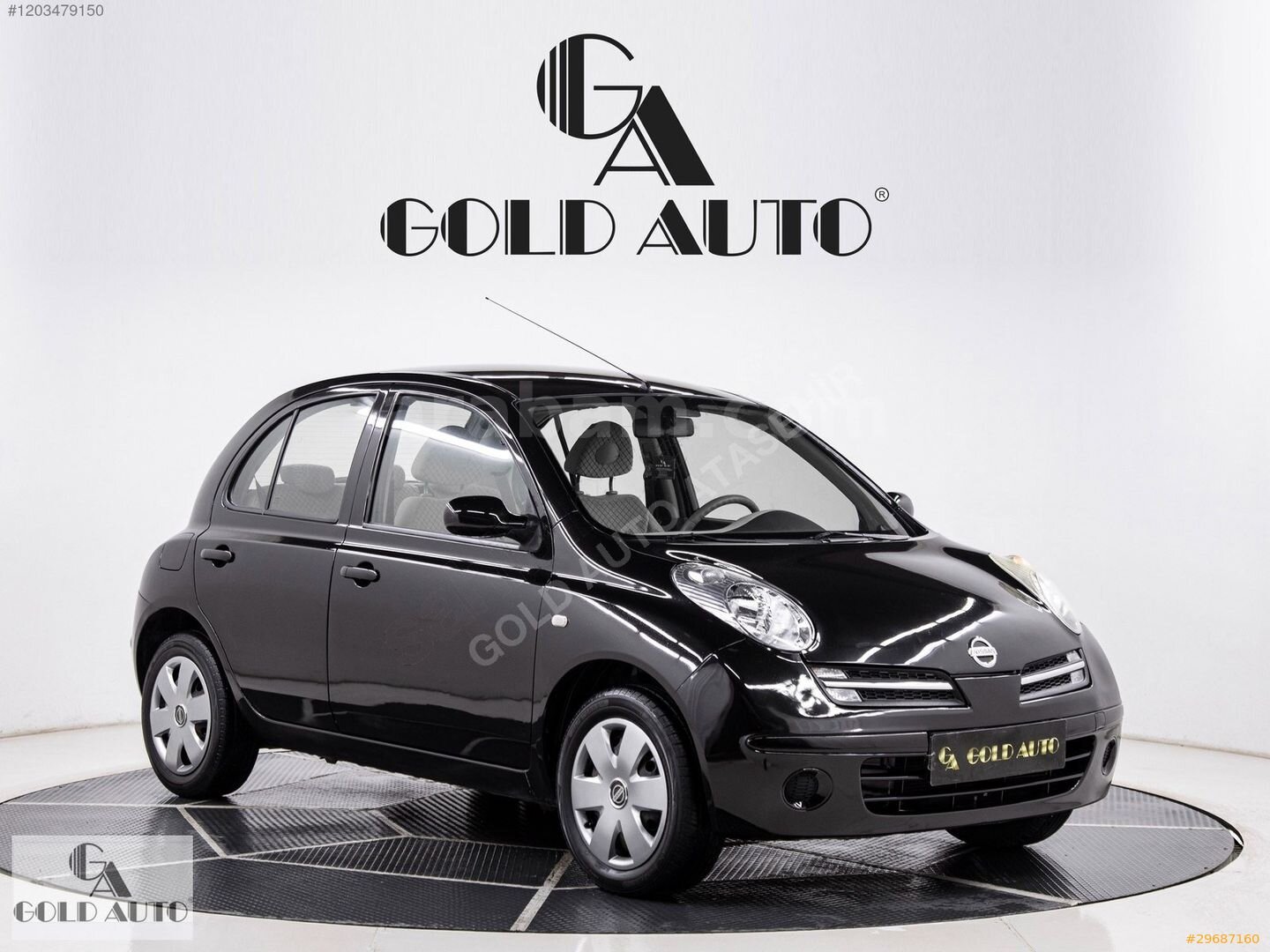 Galeriden Nissan Micra 1.2 Passion 2008 Model İstanbul 160.000 km Siyah 1