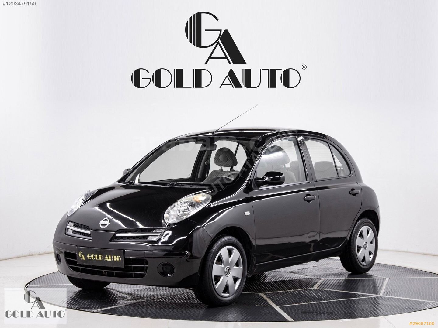 Galeriden Nissan Micra 1.2 Passion 2008 Model İstanbul 160.000 km Siyah 6