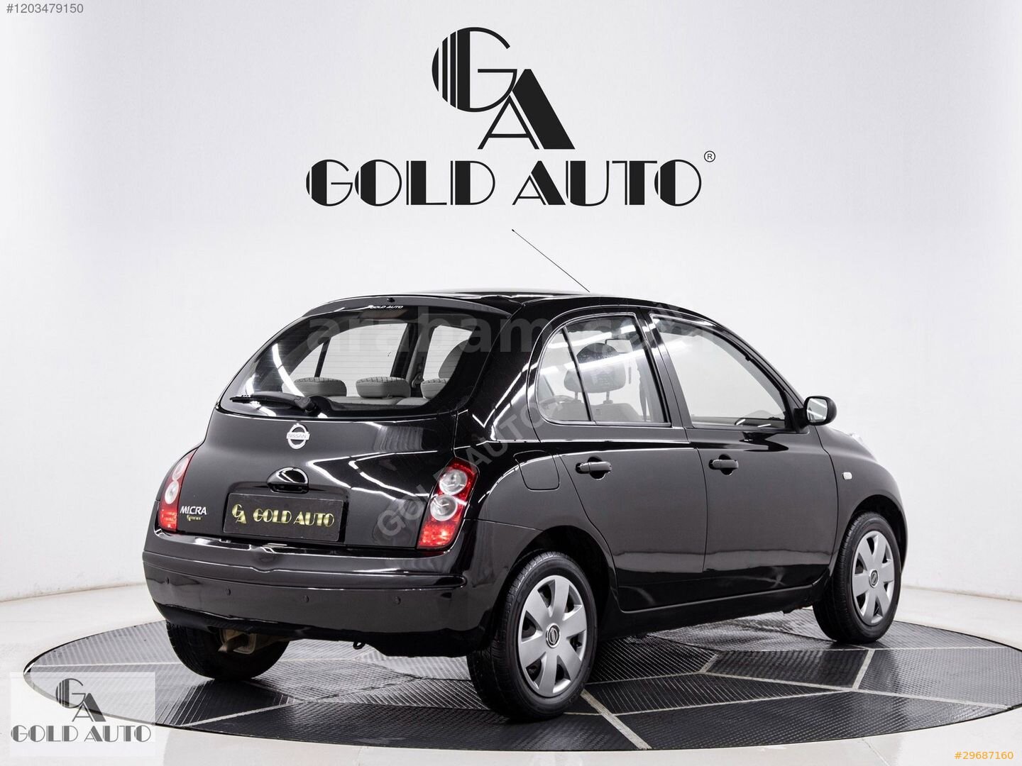 Galeriden Nissan Micra 1.2 Passion 2008 Model İstanbul 160.000 km Siyah 7