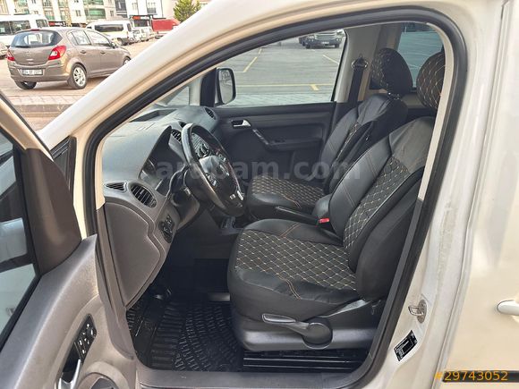 ÇİFT SÜRGÜLÜ 2013 MODEL Caddy 1.6 TDI Trendline Ankara TERTEMİZ BAKIMLI
