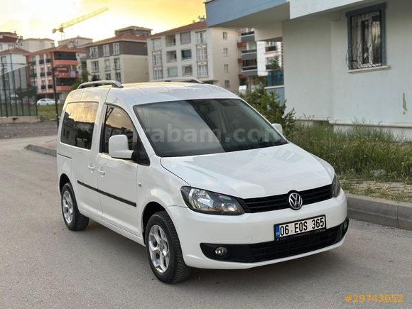 ÇİFT SÜRGÜLÜ 2013 MODEL Caddy 1.6 TDI Trendline Ankara TERTEMİZ BAKIMLI