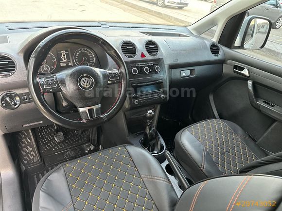ÇİFT SÜRGÜLÜ 2013 MODEL Caddy 1.6 TDI Trendline Ankara TERTEMİZ BAKIMLI