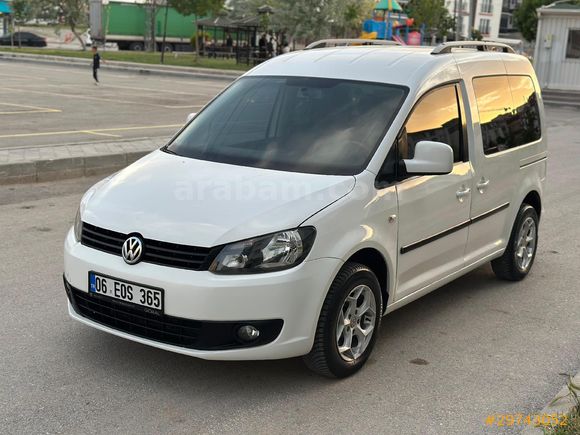 ÇİFT SÜRGÜLÜ 2013 MODEL Caddy 1.6 TDI Trendline Ankara TERTEMİZ BAKIMLI