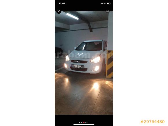 Sahibinden Hyundai Accent Blue 1.6 CRDI Mode 2014 Model 