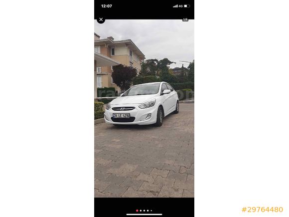 Sahibinden Hyundai Accent Blue 1.6 CRDI Mode 2014 Model 