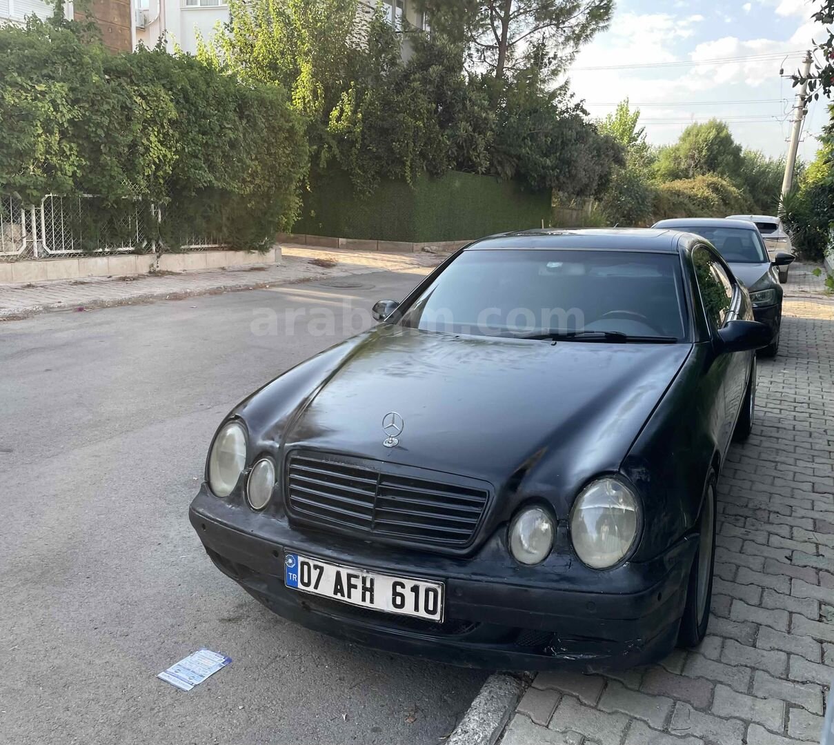 Sahibinden Mercedes - Benz CLK 200 Kompressor 1998 Model Antalya 358.000 km Siyah 3