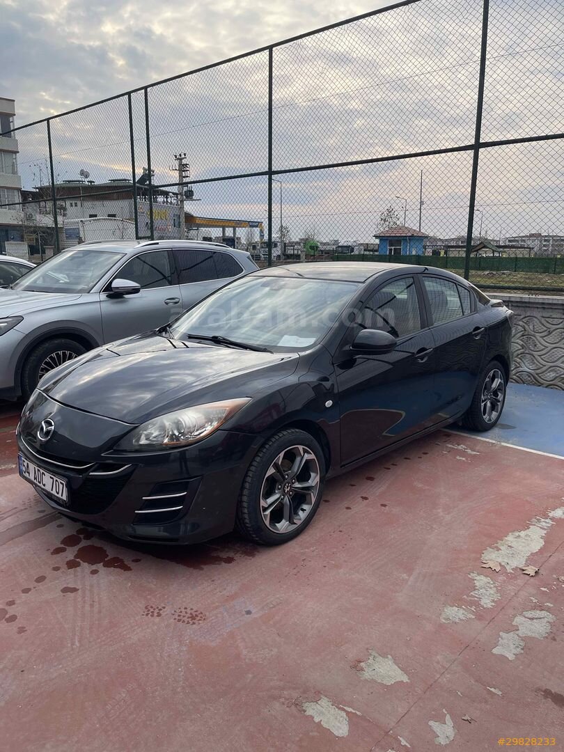 Sahibinden Mazda 3 1.6 Touring 2011 Model Batman 260.000 km Siyah 2