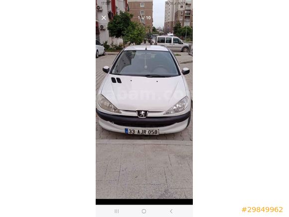 Sahibinden Peugeot 206 1.4 HDi Deiseng 2006 Model Adana