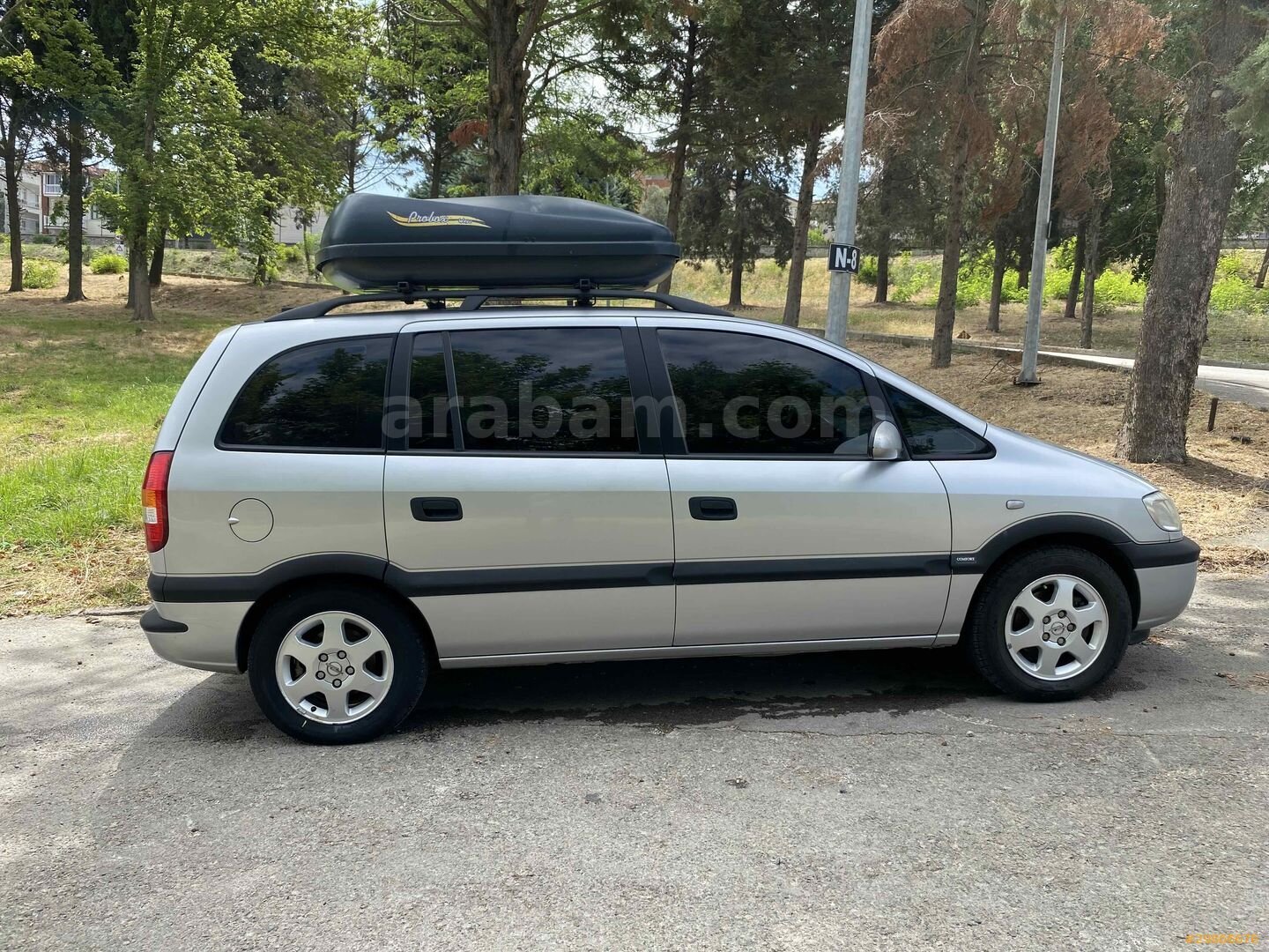 Sahibinden Opel Zafira 1.8 Comfort 2000 Model Kocaeli 190.000 km Gri (Gümüş) 5