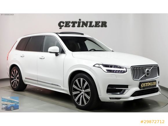ÇETİNLER'DEN 2020 MODEL VOLVO XC 90 2.0 D B5 AWD 7 KOLTUK
