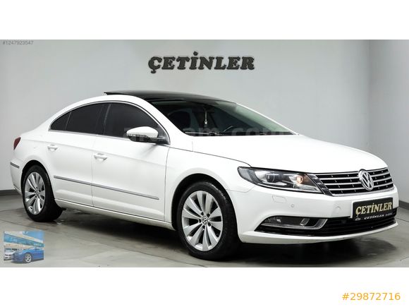 ÇETİNLERDEN 2012 MODEL VOLKSWAGEN CC1,4 TSI EXCLUISİVE CAM TAVAN