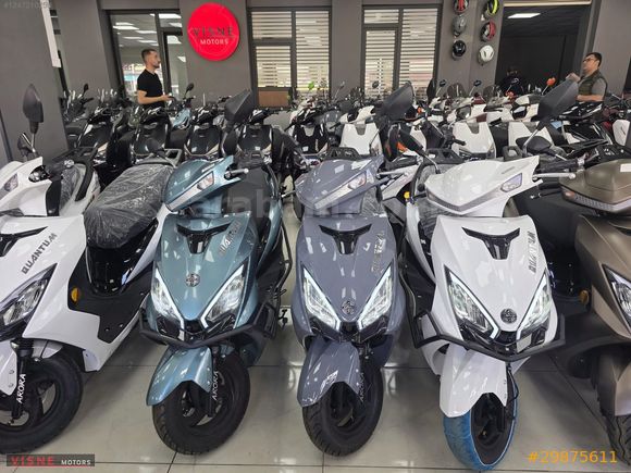 VİŞNE MOTORS'DAN 2025 ARORA QUANTUM 50 KARTA TAKSİT İMKANI
