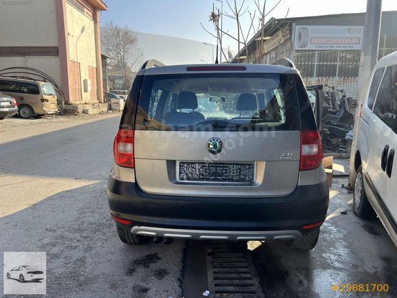 HURDA BELGELİ SKODA YETİ 1.6 TDİ