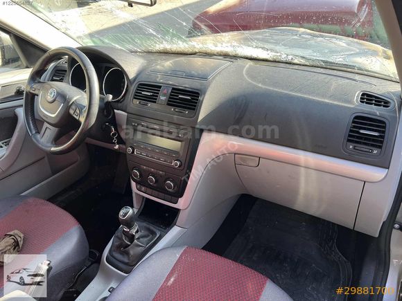 HURDA BELGELİ SKODA YETİ 1.6 TDİ