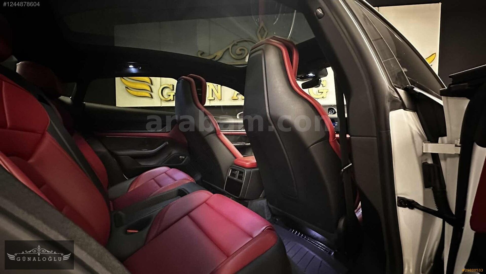 Galeriden Porsche Taycan Elektrik 2021 Model Ankara 38.000 km Beyaz 5