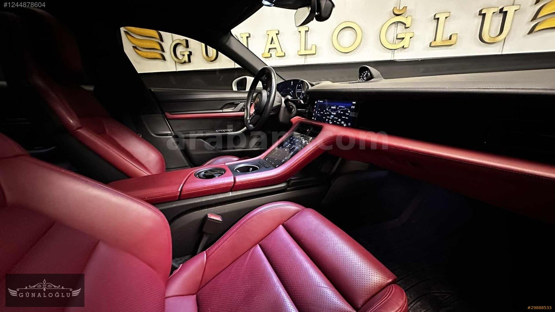 Galeriden Porsche Taycan Elektrik 2021 Model Ankara 38.000 km Beyaz 7
