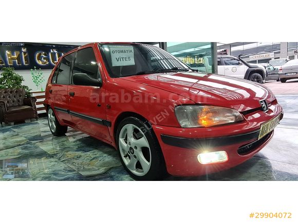 OTOMATİKVİTES PEUGEOT 106 XR 1.4BENZİN LPG,ORJİNAL,HATASIZ İLKEL