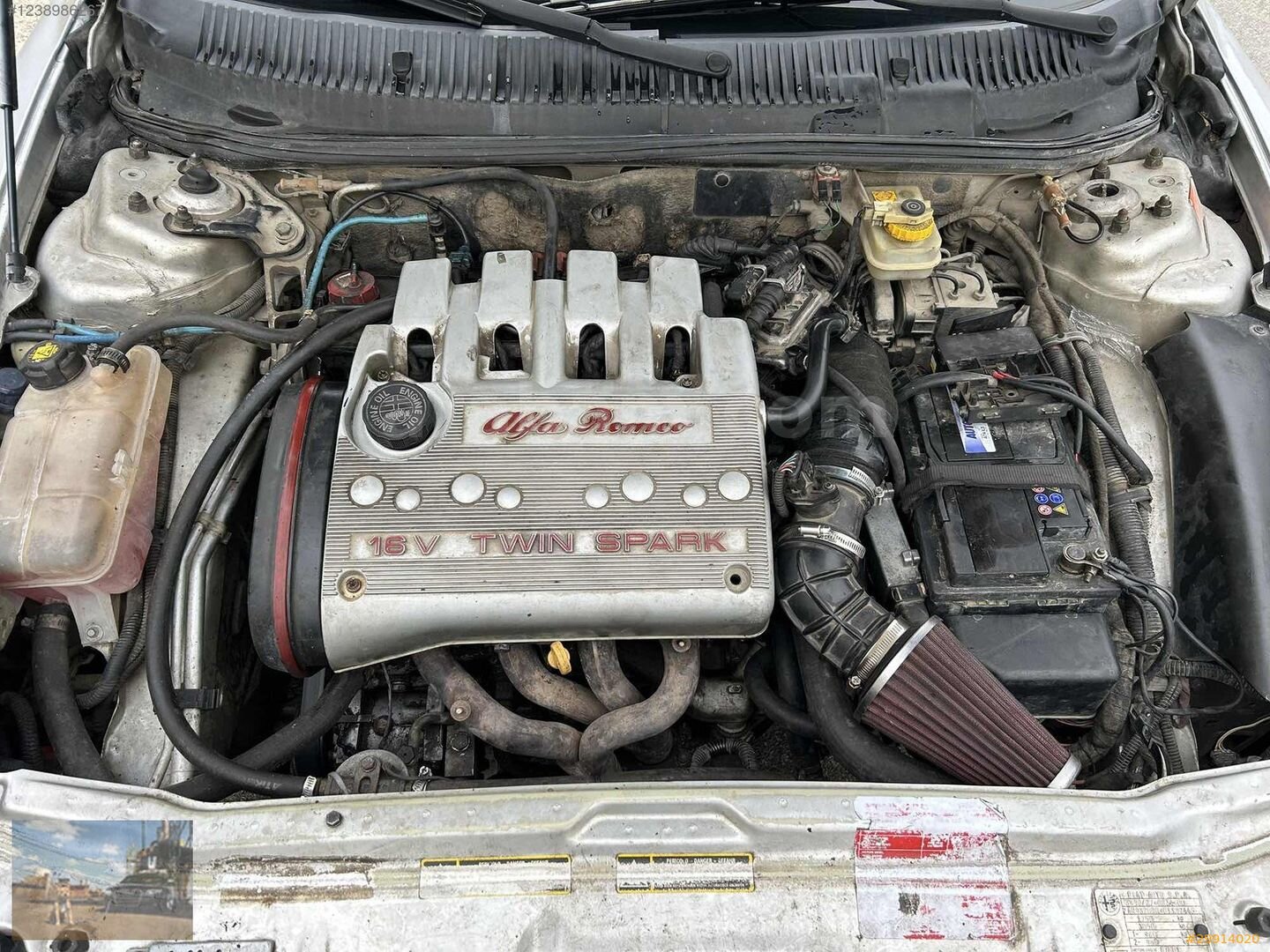 Galeriden Alfa Romeo 156 1.6 TS 2001 Model Bolu 290.000 km Gri 7