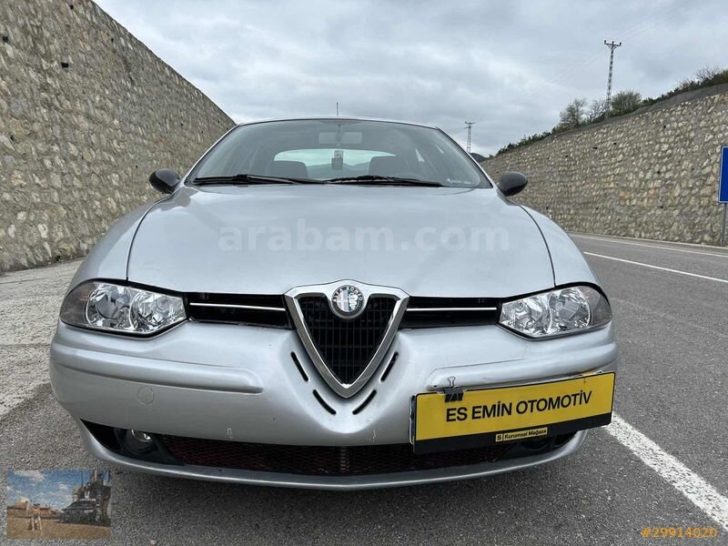 Galeriden Alfa Romeo 156 1.6 TS 2001 Model Bolu 290.000 km Gri
