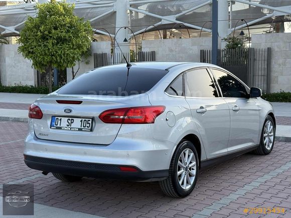 2017 FOCUS TİTANİUM DİZEL OTOMATİK VİTES FULL LED FAR ÇİFT EKRAN