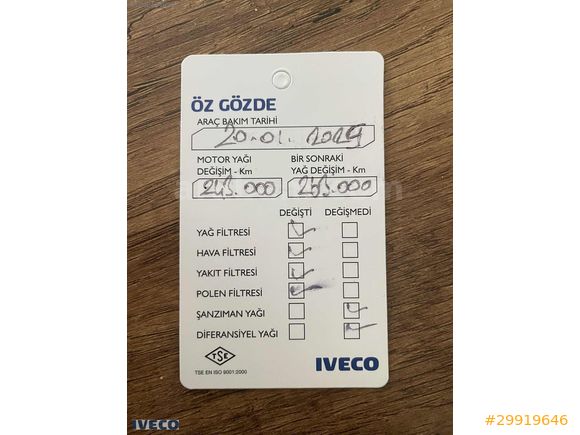 ALTINDAŞ IVECO 2.el 2020 model 18 m3 ilk sahibinden servis bkm