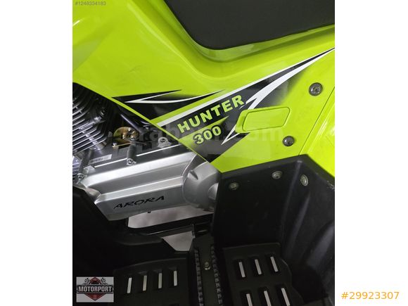 ARORA HUNTER 300 ATV T3 BELGELİ B EHLİYET