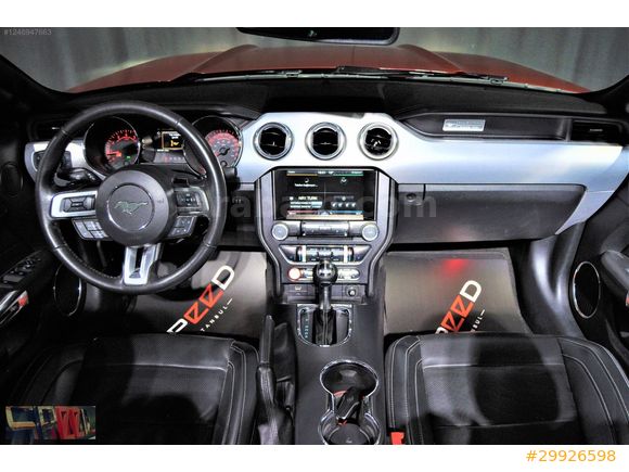 SPEED'DEN 2015 FORD MUSTANG 2.3 CONVERTIBLE HATASIZ 26.959 KM'DE