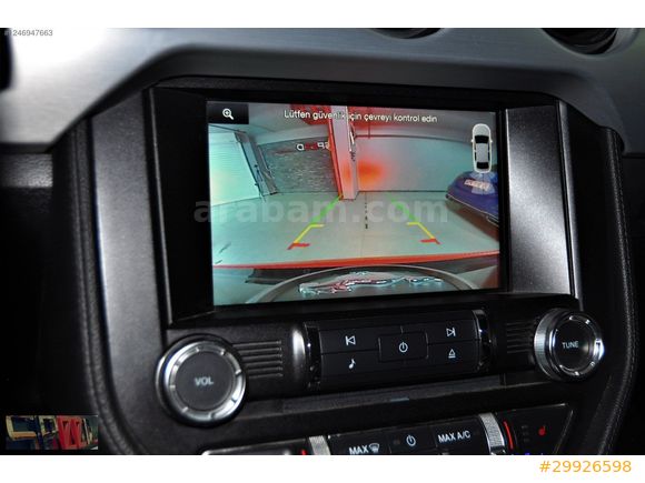 SPEED'DEN 2015 FORD MUSTANG 2.3 CONVERTIBLE HATASIZ 26.959 KM'DE