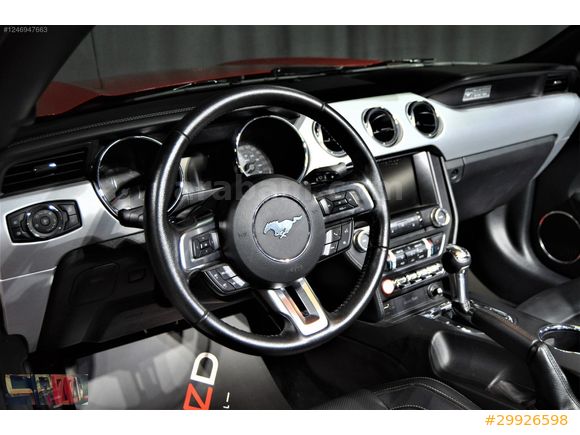 SPEED'DEN 2015 FORD MUSTANG 2.3 CONVERTIBLE HATASIZ 26.959 KM'DE