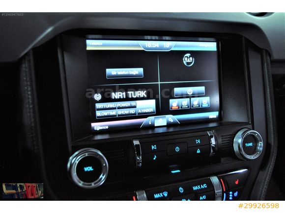 SPEED'DEN 2015 FORD MUSTANG 2.3 CONVERTIBLE HATASIZ 26.959 KM'DE