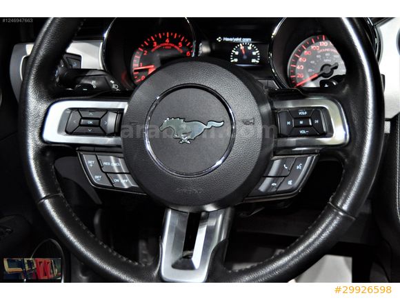 SPEED'DEN 2015 FORD MUSTANG 2.3 CONVERTIBLE HATASIZ 26.959 KM'DE