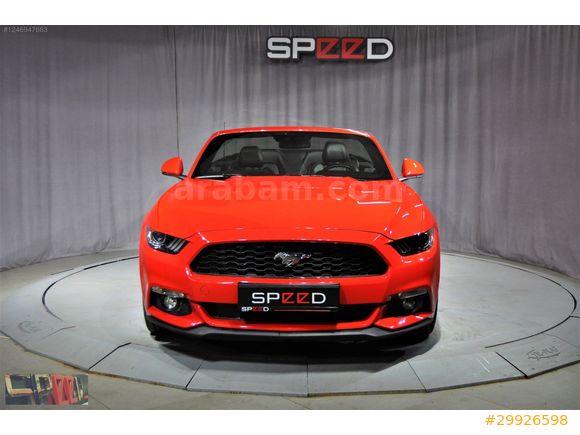 SPEED'DEN 2015 FORD MUSTANG 2.3 CONVERTIBLE HATASIZ 26.959 KM'DE