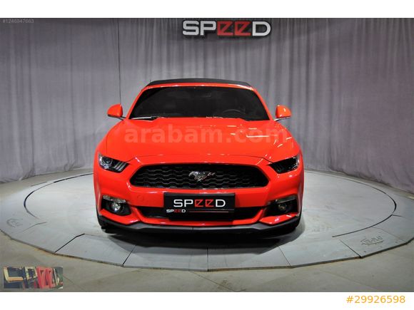SPEED'DEN 2015 FORD MUSTANG 2.3 CONVERTIBLE HATASIZ 26.959 KM'DE
