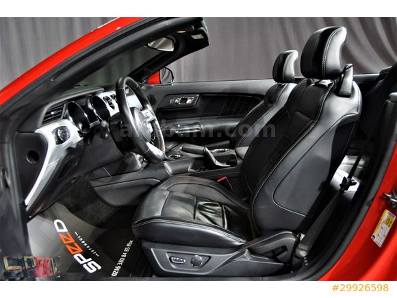 SPEED'DEN 2015 FORD MUSTANG 2.3 CONVERTIBLE HATASIZ 26.959 KM'DE