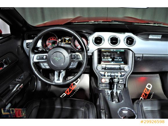 SPEED'DEN 2015 FORD MUSTANG 2.3 CONVERTIBLE HATASIZ 26.959 KM'DE