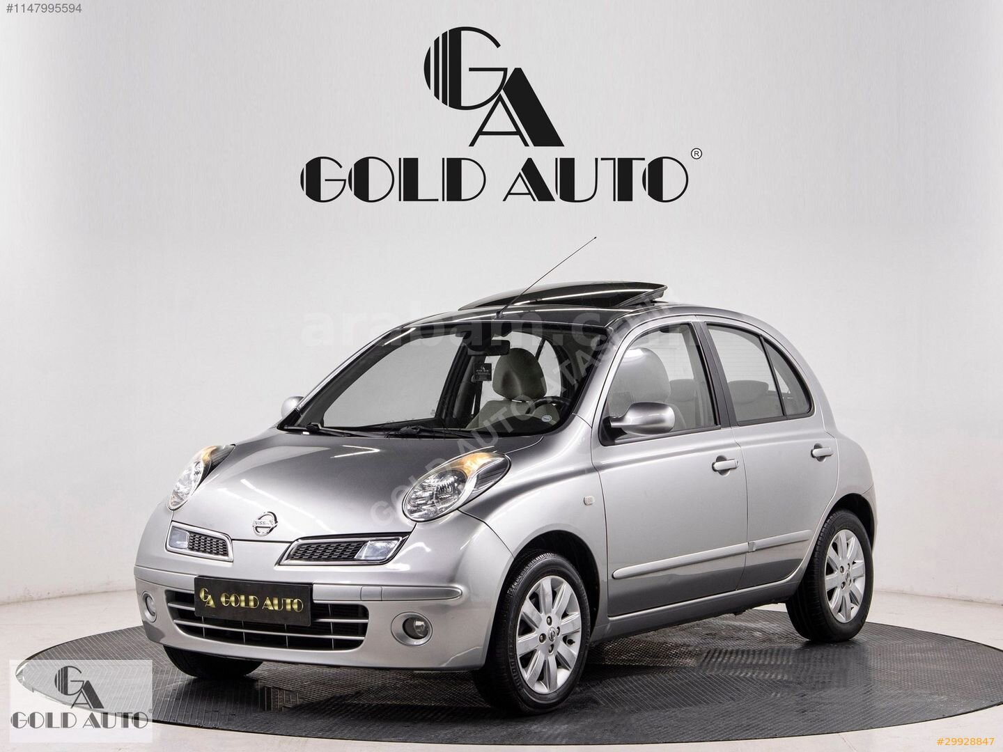 Galeriden Nissan Micra 1.2 Tekna 2008 Model İstanbul 100.000 km Gri 6