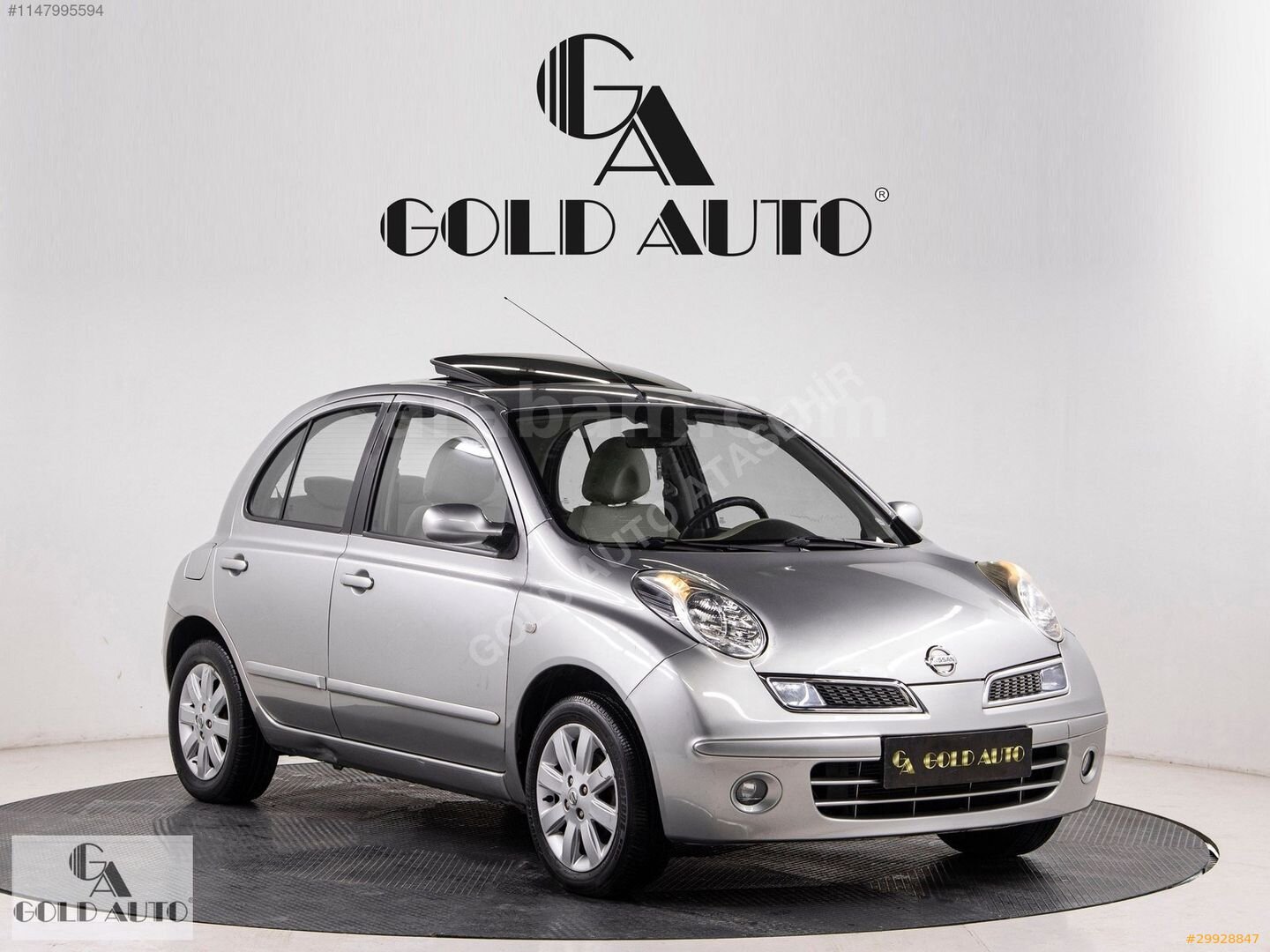 Galeriden Nissan Micra 1.2 Tekna 2008 Model İstanbul 100.000 km Gri 1