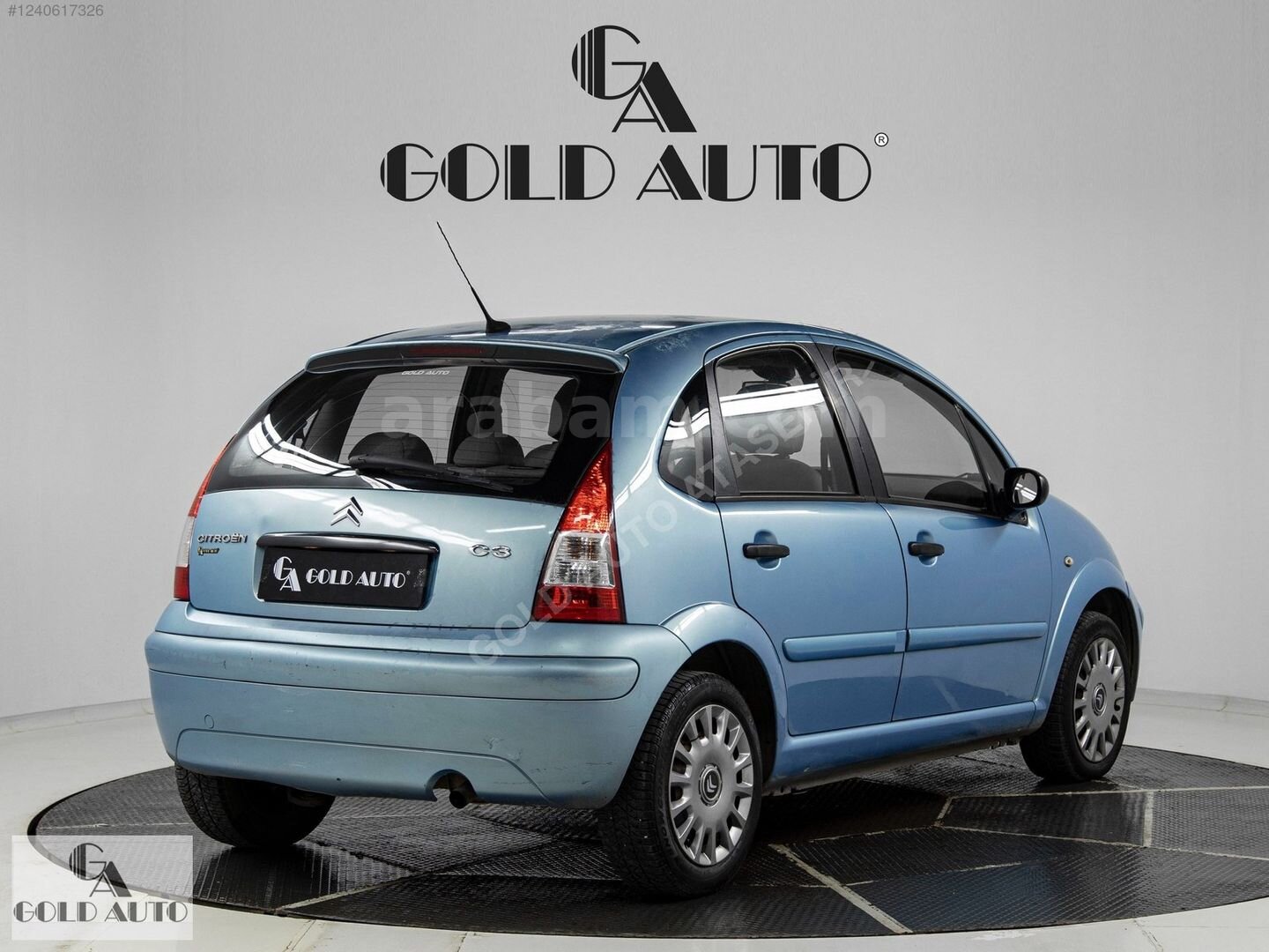 GOLD AUTO A.Ş-CİTROEN C3,2006 MODEL KREDİ KARTLARA 12 TAKSİT* 6