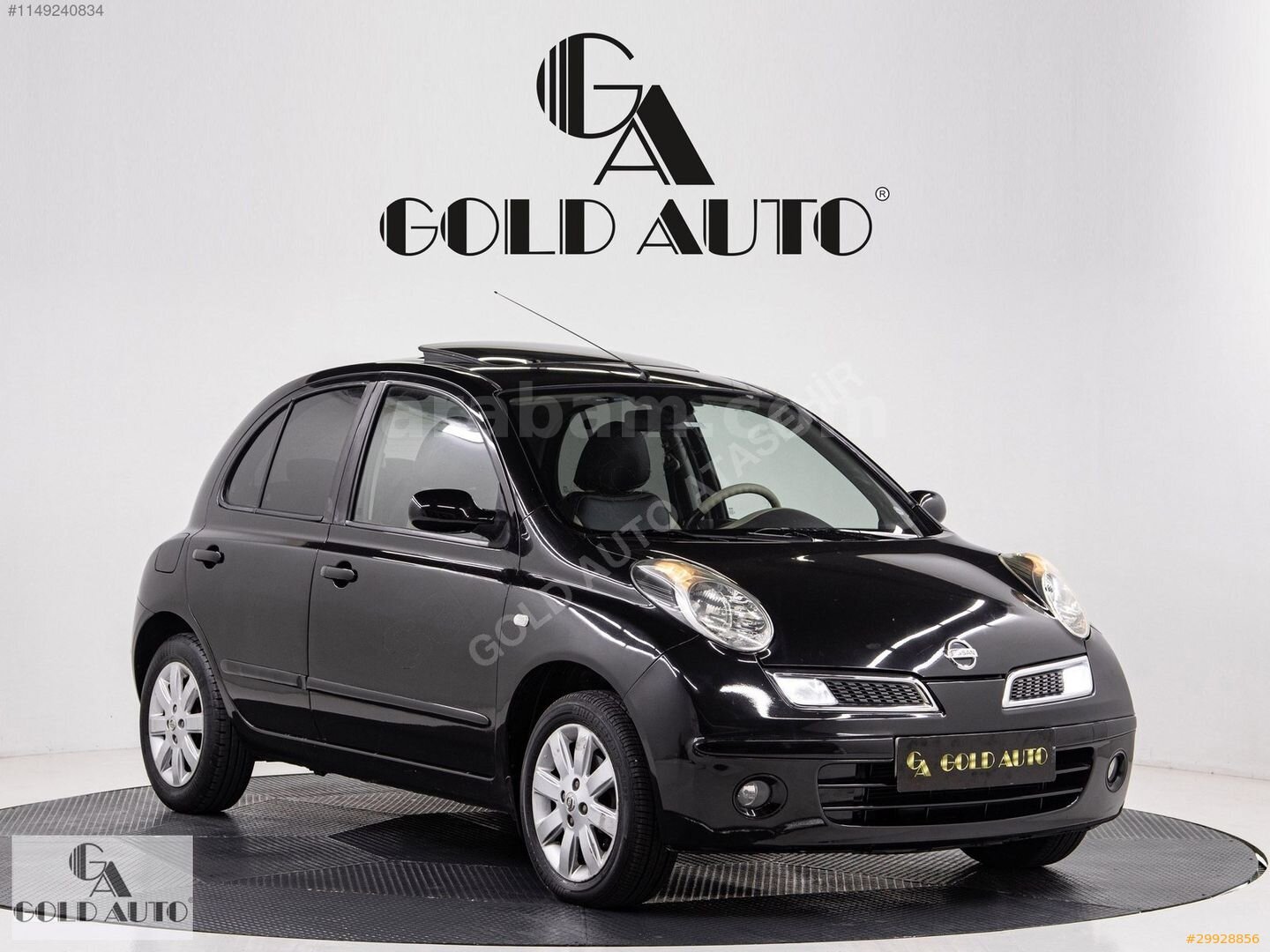 Galeriden Nissan Micra 1.2 Tekna 2008 Model İstanbul 120.000 km Siyah 1