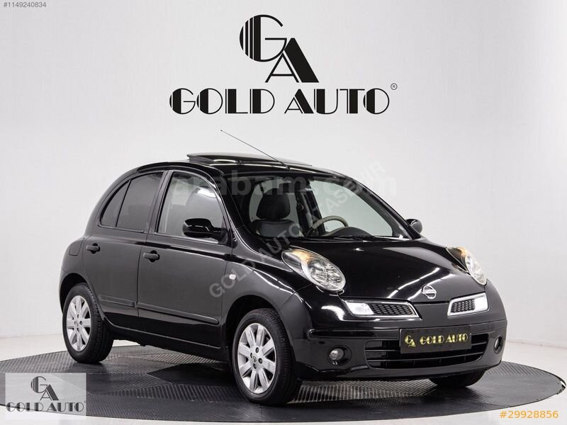 Galeriden Nissan Micra 1.2 Tekna 2008 Model İstanbul 120.000 km Siyah