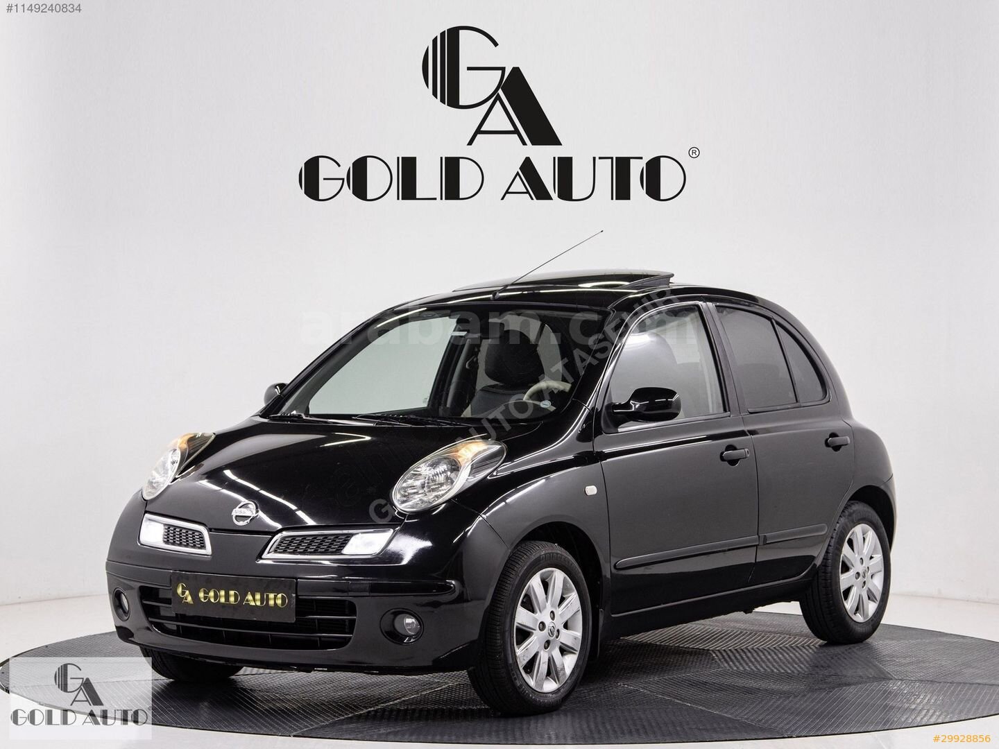 Galeriden Nissan Micra 1.2 Tekna 2008 Model İstanbul 120.000 km Siyah 5