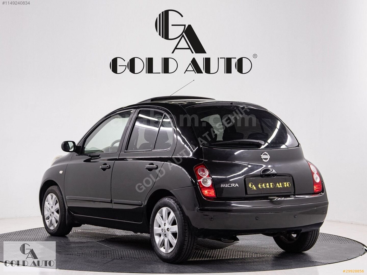 Galeriden Nissan Micra 1.2 Tekna 2008 Model İstanbul 120.000 km Siyah 6