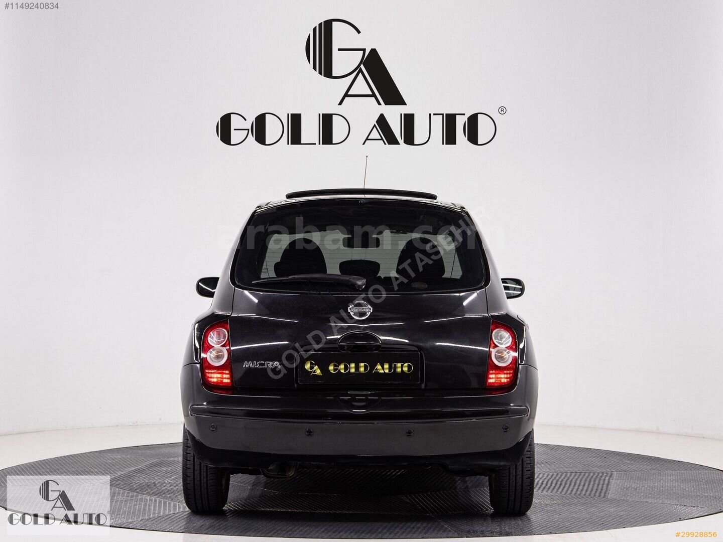 Galeriden Nissan Micra 1.2 Tekna 2008 Model İstanbul 120.000 km Siyah 7