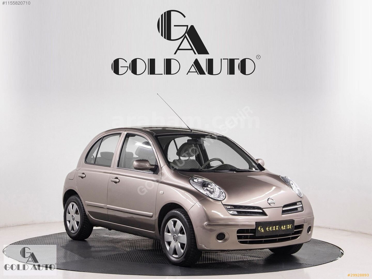 Galeriden Nissan Micra 1.2 Passion 2006 Model İstanbul 60.000 km Kahverengi 1
