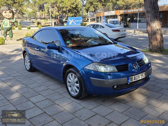 2005 MODEL RENAULT MEGANE CABRİO K.K 12 AY TAKSİT İMKANI