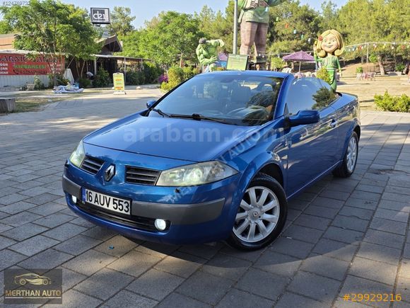 2005 MODEL RENAULT MEGANE CABRİO K.K 12 AY TAKSİT İMKANI